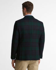 Barbour Kingham Moons Black Watch Tartan Blazer