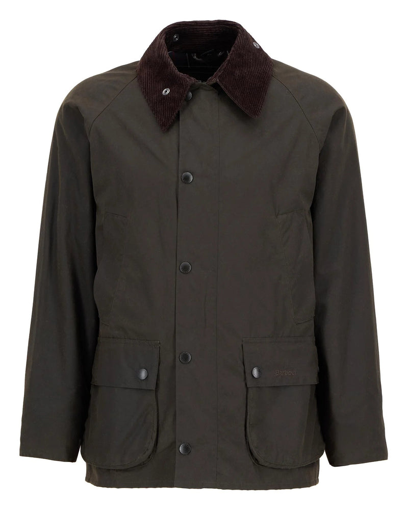 Barbour BEDALE ダークグレー ジャケット Barbour Classic Bedale Wax Jacket In Classic Dark Olive | Rainwater's