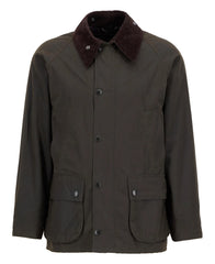 Barbour Classic Bedale Wax Jacket In Classic Dark Olive