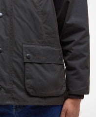 Barbour Classic Bedale Wax Jacket In Classic Dark Olive