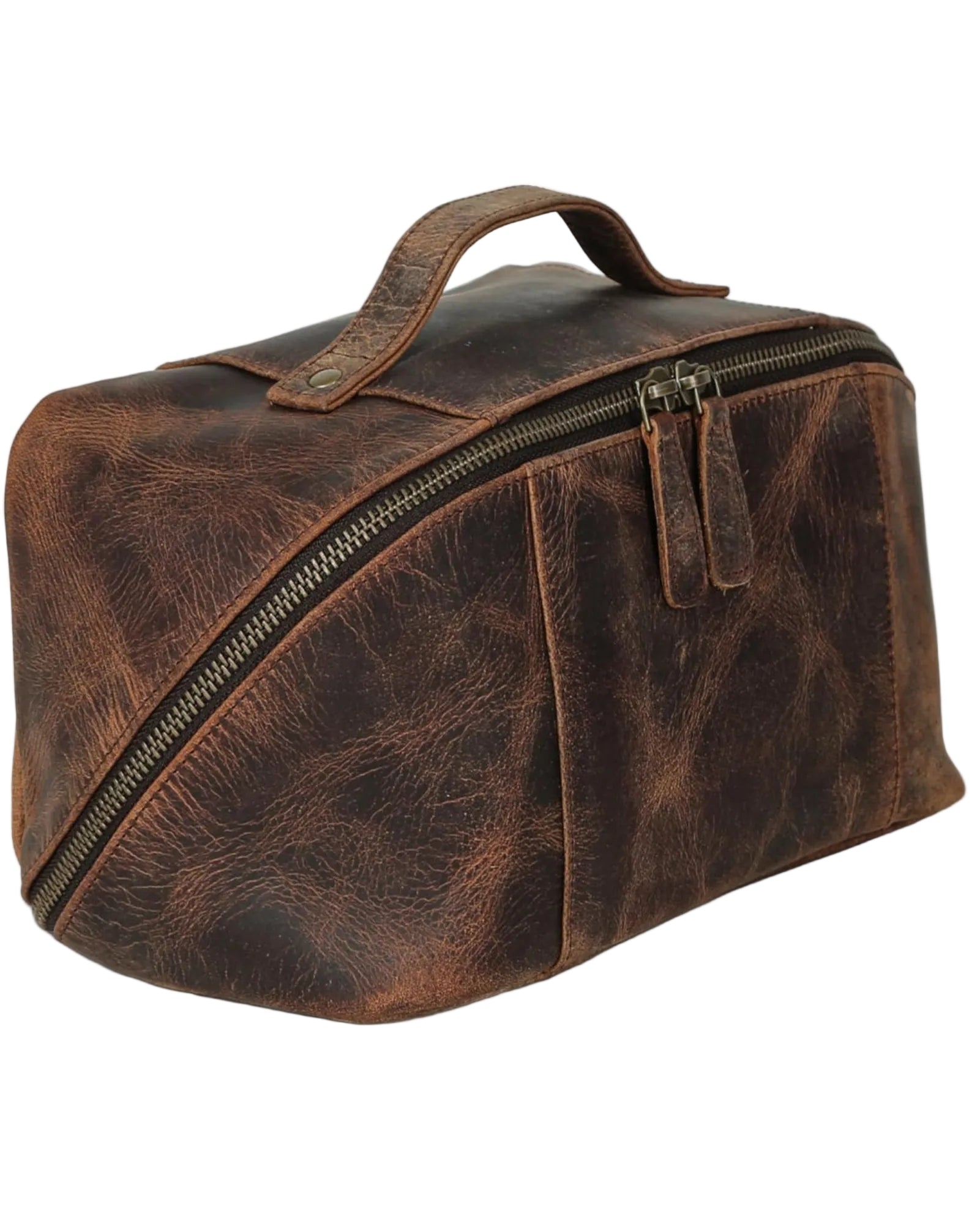 Rainwater's Genuine Leather Wide Opening Shaving Kit