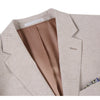 Rainwater's Linen & Cotton Houndstooth Sport Coat In Light Tan