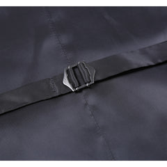 Rainwater's Luxury Collection Super 140's Wool Vest in Charcoal