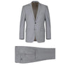 Rainwater's Luxury Collection Super 140's Wool Slim Fit Suit In Light Grey