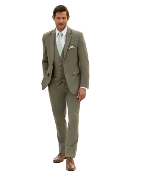 Rainwater's 4 Way Stretch 2 Piece Suit In Sage