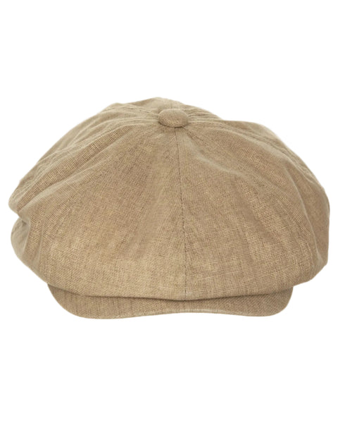 Scala Emin Linen Cap in Desert