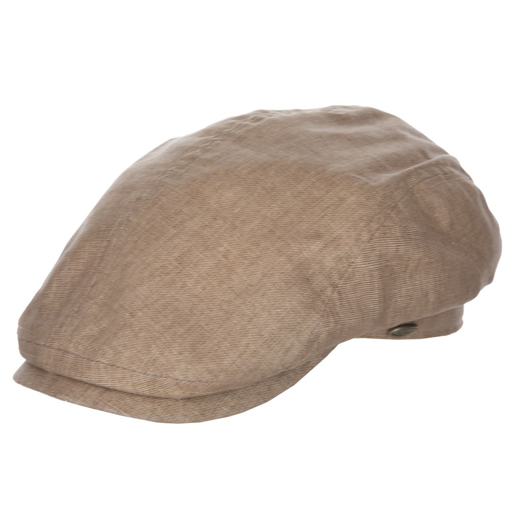 Scala Kade Linen Cap in Desert