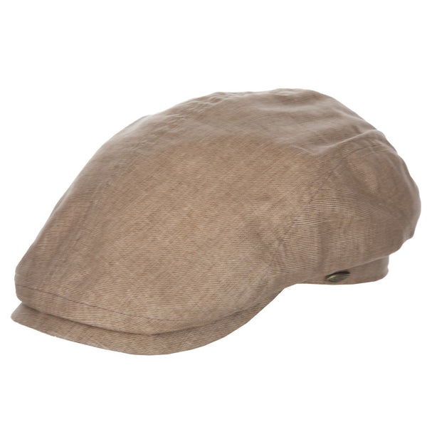 Scala Kade Linen Cap in Desert