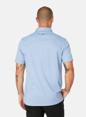 7 Diamonds Nassau Polo In Blue