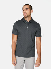 7 Diamonds Pace Polo In Charcoal