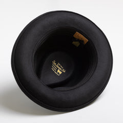 Scala Bristol Wool Felt Fedora in Black