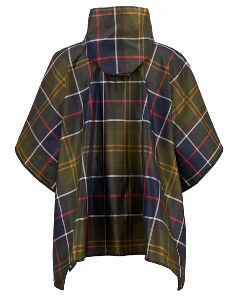 Barbour Classic Tartan Showerproof Poncho