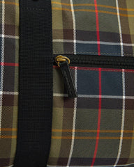 Barbour Torridon Holdall Duffell Bag In Classic Tartan Plaid