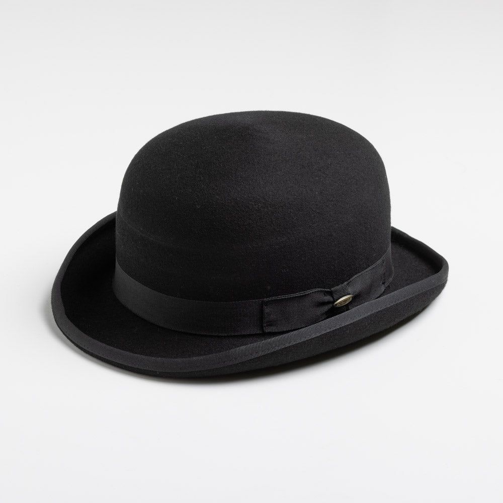 Scala Affirmed Bowler Derby Hat In Black