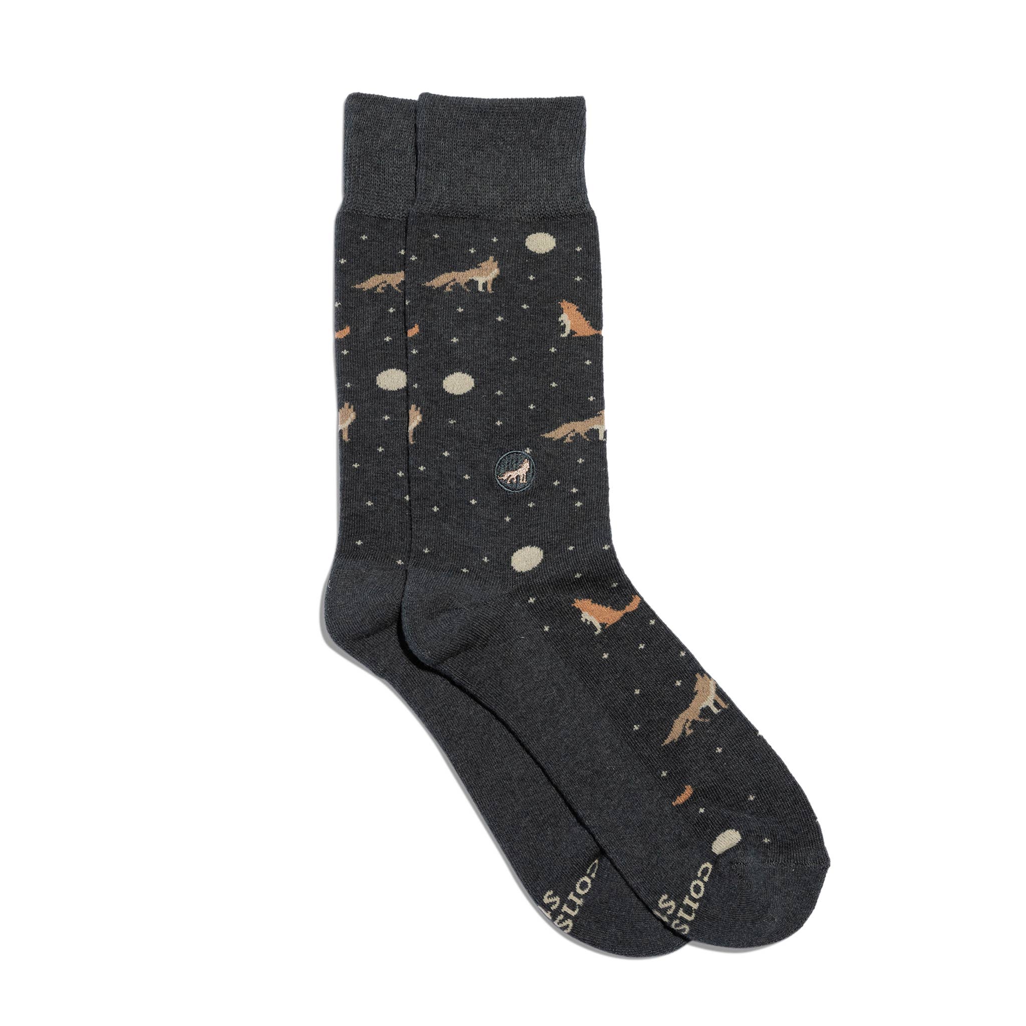 Wolf Socks that Protect Wolves | Outdoorsy Gifts: Medium