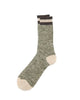 Barbour Rag Wool Shandwick Sock in Olive