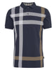 Barbour Blaine Plaid Polo In Navy & Pine