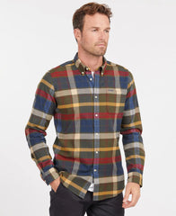 Barbour Carlton Tailored Shirt in Olive