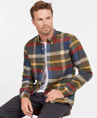 Barbour Carlton Tailored Shirt in Olive