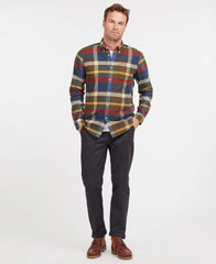 Barbour Carlton Tailored Shirt in Olive