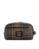 Barbour Tartan Washbag Shaving Kit