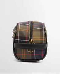 Barbour Tartan Washbag Shaving Kit