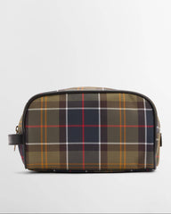 Barbour Tartan Washbag Shaving Kit