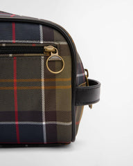 Barbour Tartan Washbag Shaving Kit