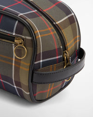 Barbour Tartan Washbag Shaving Kit