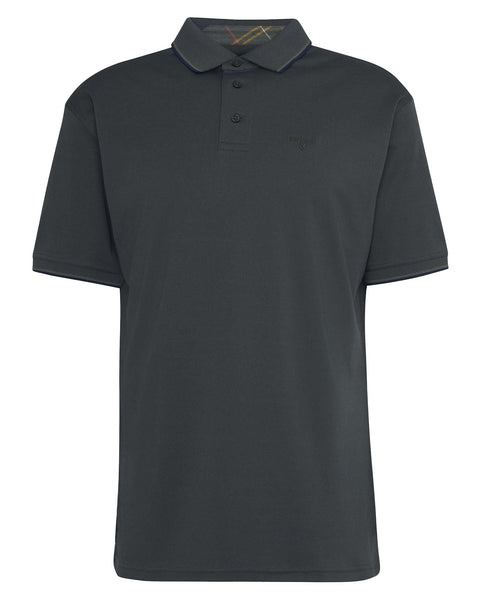 Barbour Heydon Tech Polo In Olive