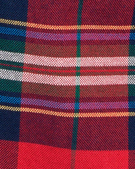 Barbour Highland Check 11 Plaid Button Down Shirt Tailored Fit in Crimson Tartan