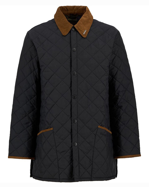 Barbour Liddesdale 30th Anniversary Quilted Jacket In Navy