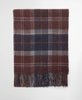 Barbour Tartan Lambswool Scarf in Midnight Oak