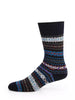 Barbour Rag Wool Fair Isle Boyd Socks in Navy Mix