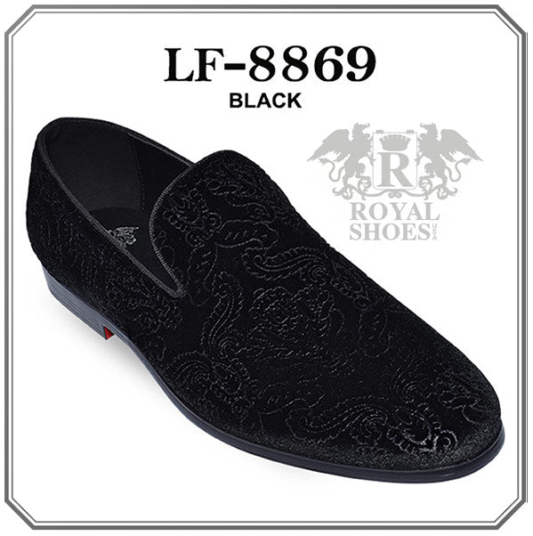 Black Tonal Formal Loafer From Royal Shoes