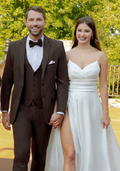 Dark Brown Suit Rental