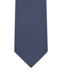 Solid Satin Long Tie