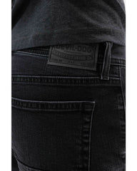 Devil Dog Newland Slim Straight Jean In Charcoal