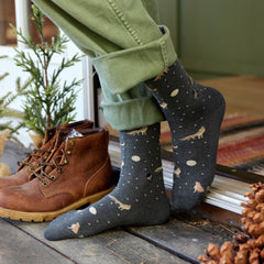 Wolf Socks that Protect Wolves | Outdoorsy Gifts: Medium