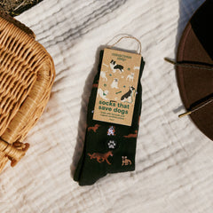 Dog Socks that Save Dogs | Paw Parade - Gifts for Dog People in Medium