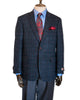 Harris Tweed Sport Coat in Blue Windowpane