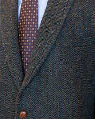 Harris Tweed Sport Coat in Multi-Colored Herringbone