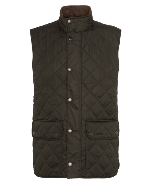 Barbour New Lowerdale Gilet in Dark Brown