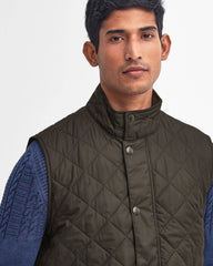 Barbour New Lowerdale Vest Gilet in Dark Brown