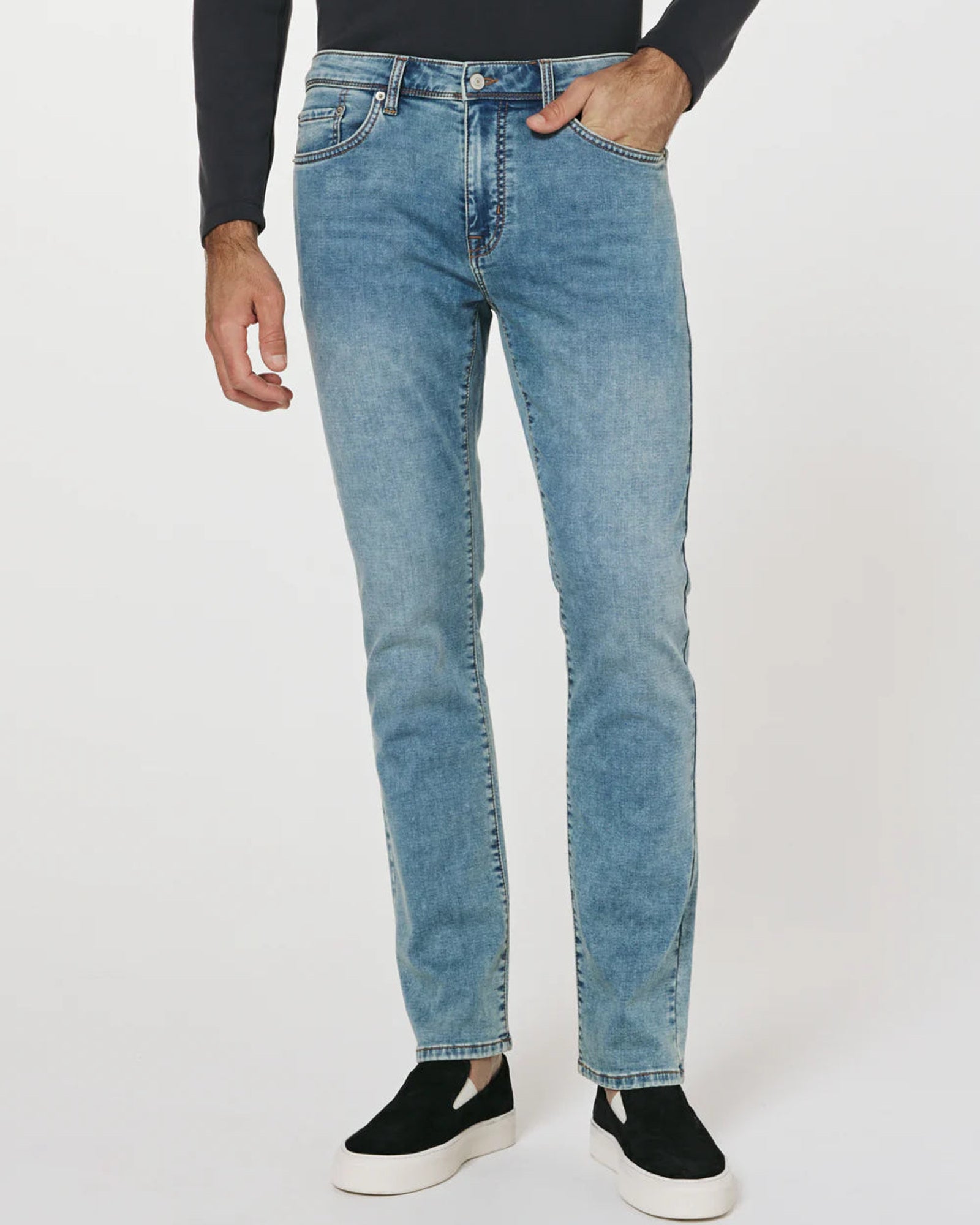 7 Diamonds Generation™ Atheletic Fit Denim In Shore Break
