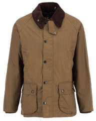 Barbour Classic Bedale Wax Jacket In Bark