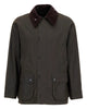 Barbour Classic Bedale Wax Jacket In Classic Dark Olive