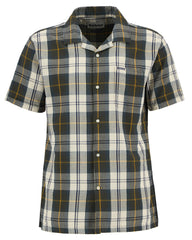 Barbour Clyde Seersucker Summer Fit Shirtin Ancient Tartan