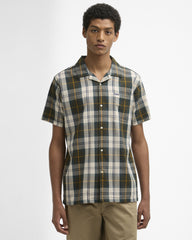 Barbour Clyde Seersucker Summer Fit Shirtin Ancient Tartan