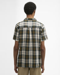 Barbour Clyde Seersucker Summer Fit Shirtin Ancient Tartan